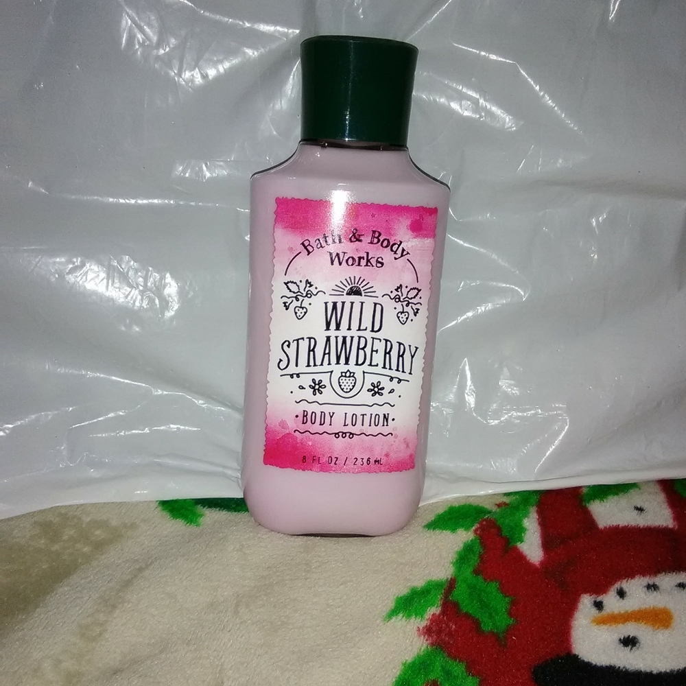 Bath and Body Works Wild Strawberry Lotion!